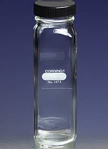 PYREX® 160 mL Wide Mouth Milk Dilution Bottle, Screw Cap, Graduated