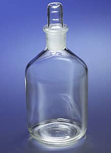 PYREX® Narrow Mouth Reagent Storage Bottles with Standard Taper Stopper