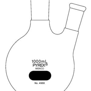 PYREX Replacement Two Neck Boiling Flask