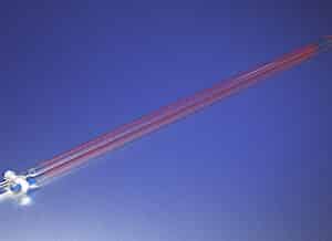 Dispensing Burets, Colored Scale, with Straight Bore Product Standard PTFE Stopcock