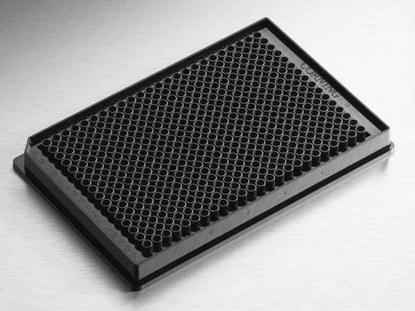 Corning® Low Volume 384-well Black Flat Bottom Polystyrene Microplate