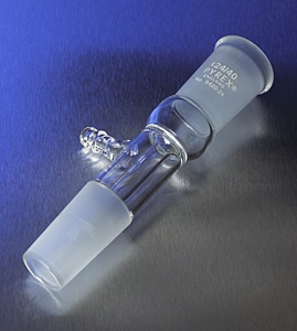 PYREX Distilling Suction Tube Adapter with 24/40 Standard Taper Inner and Outer Joints