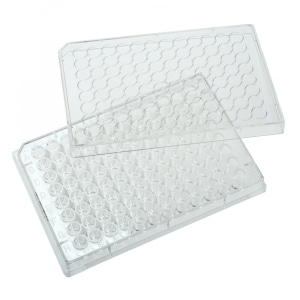 CELLTREAT 96 Well Non-treated Plate with Lid, Sterile