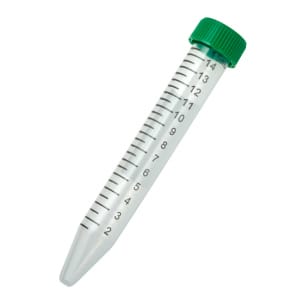 15mL Centrifuge Tube & Cap – Bags, Non-sterile (Caps and Tubes Packed Separately)