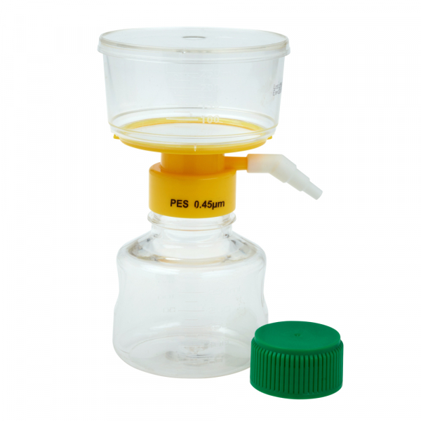 CELLTREAT 250ml filter system with 0.45μm PES filter