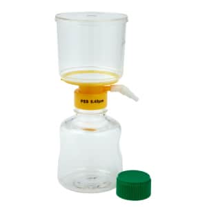 CELLTREAT 500ml filter system with 0.45μm PES filter