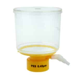 Bottle Top Filter, 500mL, 0.45μm PES Filter, 90mm Diameter, Sterile