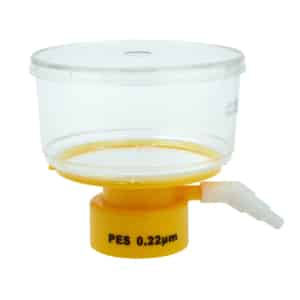 Bottle Top Filter, 250mL, 0.22μm PES Filter, 75mm Diameter, Sterile