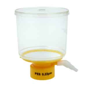 Bottle Top Filter, 500mL, 0.22μm PES Filter, 90mm Diameter, Sterile