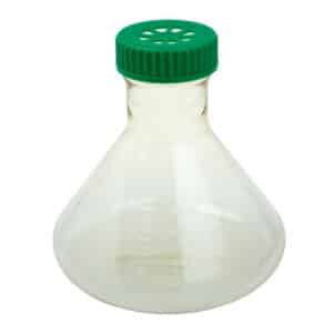 Fernbach Flask, 2L, Vent Cap, Plain Bottom, Sterile