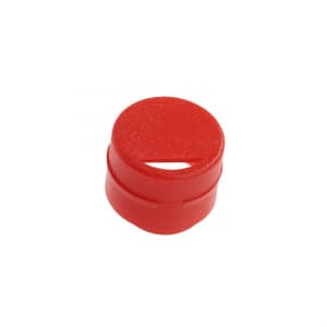 Cap Insert for CF Cryogenic Vials, Red, Non-Sterile
