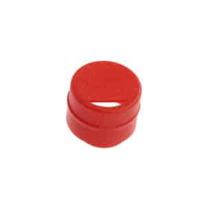 Cap Insert for CF Cryogenic Vials, Red, Non-Sterile