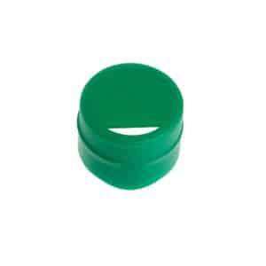 Cap Insert for CF Cryogenic Vials, Green, Non-Sterile