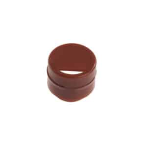 Cap Insert for CF Cryogenic Vials, Brown, Non-sterile