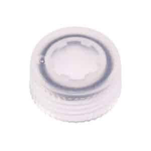 CAP ONLY, Screw Top Micro Tube Cap, O-Ring, Translucent, Clear, Non-sterile