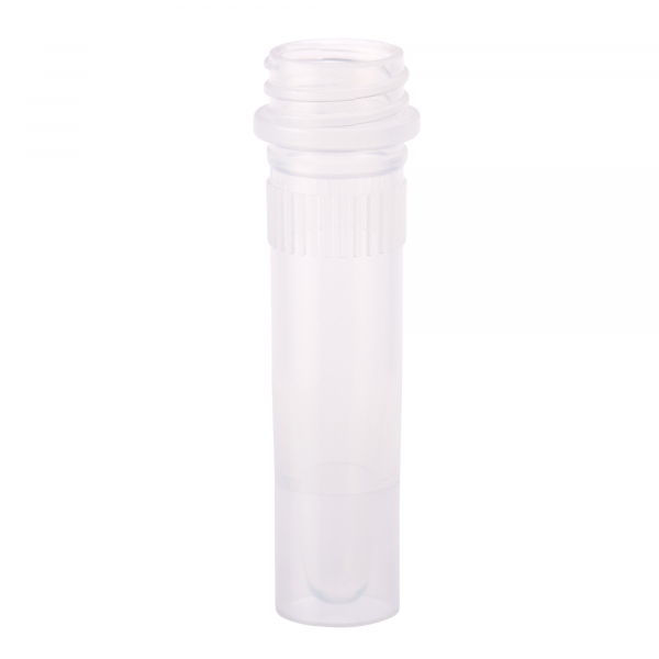 TUBE ONLY, 1.5mL Screw Top Micro Tube, Self-Standing, Grip Band, Non-sterile, 1000/CS