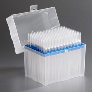 10µL Axygen MultiRack Pipet Tip, Extended Length, Filtered, Maxymum Recovery Surface, Racked, Sterile