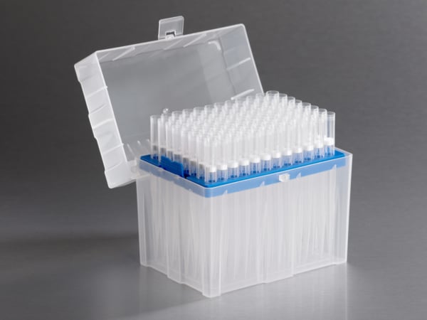 10µL Axygen MultiRack Pipet Tip, Extended Length, Filtered, Maxymum Recovery Surface, Racked, Sterile