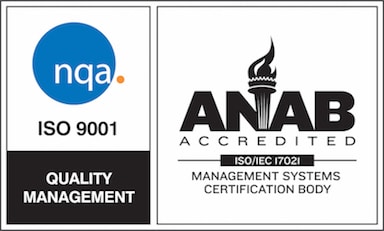 ANAB Accredited ISO 9001 Quality Management Certification