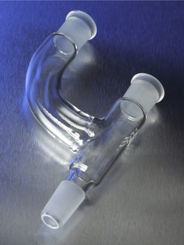 PYREX® Claisen Three-Way Connecting Adapter with Standard Taper Joints