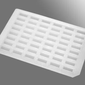 Axygen® Impermamat, Chemical Resistant Silicone Sealing Mat for 5 mL 48 Rectangular Well Deep Well Plates
