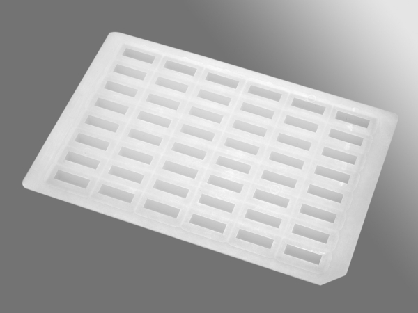Axygen® Impermamat, Chemical Resistant Silicone Sealing Mat for 5 mL 48 Rectangular Well Deep Well Plates