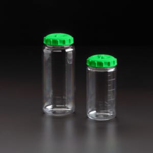CellTreat Centrifuge Bottles, Polycarbonate, Knurled Seal Cap, Non-sterile
