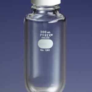 PYREX 200mL Heavy Wall Centrifuge Bottle with GPI 38-400 Screw Cap