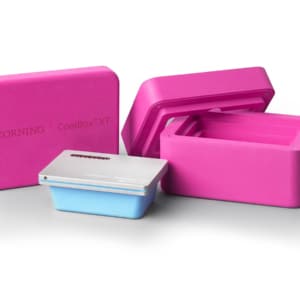 CoolBox XT, pink all-day cooling and freezing workstation, single capacity