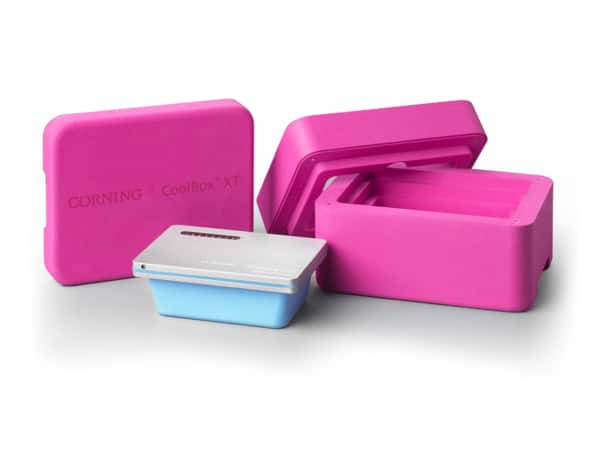 CoolBox XT, pink all-day cooling and freezing workstation, single capacity