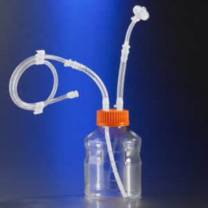 Corning® Easy Grip Polystyrene Storage Bottles with Dip Tube, with 0.2 µm MLL/FLL Filter