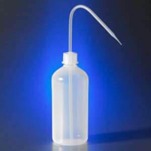 Corning® Reusable Plastic Narrow Mouth Wash Bottle, Low Density Polyethylene with Screw Cap