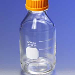 PYREX® Round Media Storage Bottles with GL45 Screw Cap