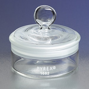 PYREX® Low Form Weighing Bottle with Short Length 71/15 Standard Taper Joint