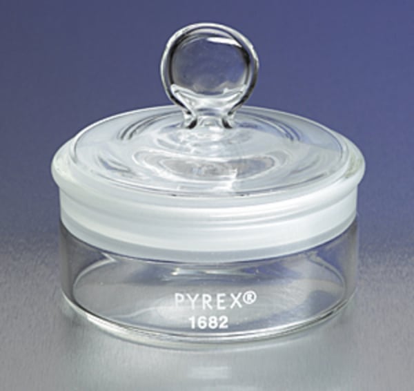 PYREX® Low Form Weighing Bottle with Short Length 71/15 Standard Taper Joint