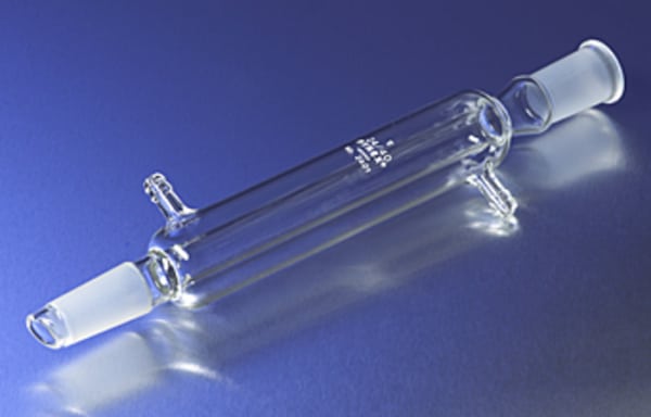 PYREX Micro Column Condenser, Drip Tip, with 24/40 Standard Taper Outer and Inner Joints