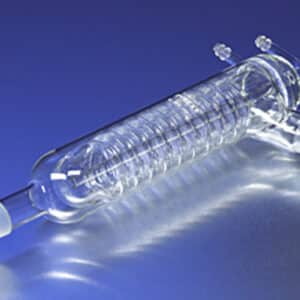 PYREX Friedrichs Condensers, Drip Tip, with 24/40 Standard Taper Outer and Inner Joints