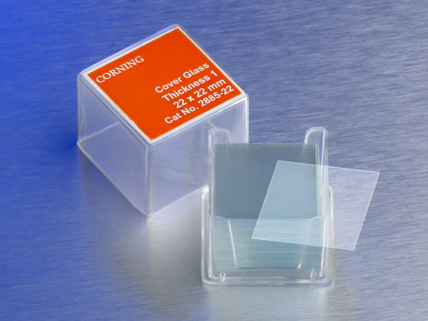 Corning® Square #1 Cover Glass