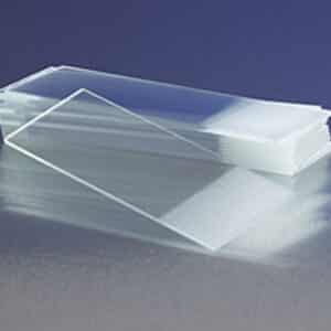 Corning 75x25mm Microscope Slides, Frosted One Side, One End