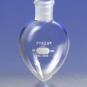 PYREX® Pear-Shaped Boiling Flask, 14/20 Standard Taper Joint