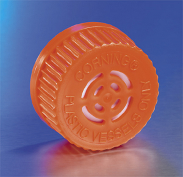 Corning Polyethylene GL45 Vent Cap for Disposable Spinner Flasks