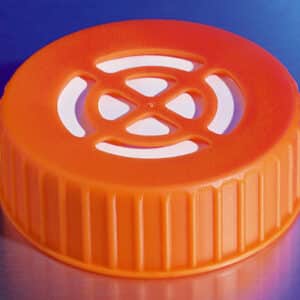 Corning® 48 mm Polypropylene Cap, Vented, for 2L Plastic Erlenmeyer Flask