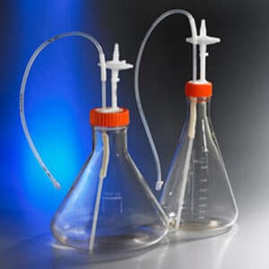 Corning® Polycarbonate Erlenmeyer Flask with 1/8 Dip Tube, 0.2 µm Vent, Male Luer Lock - P659-431510