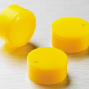Corning Yellow Polypropylene Cryogenic Vial Cap Inserts