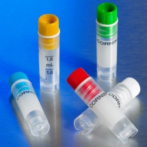 Corning 2 mL Assorted Colors Internal Threaded Polypropylene Cryogenic Vial