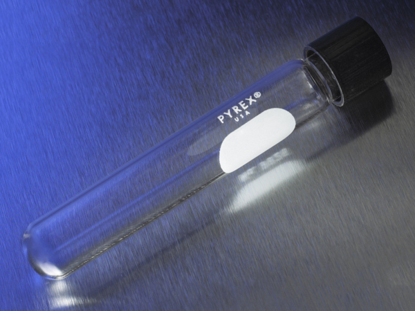 PYREX® Screw Cap Culture Tubes with PTFE Lined Phenolic Caps