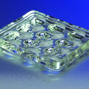 PYREX® 9 Depression Glass Spot Plates