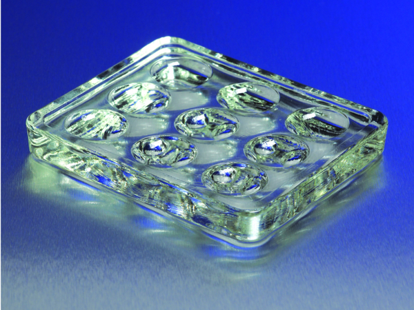 PYREX® 9 Depression Glass Spot Plates