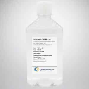 DPBS with Tween-20® without Calcium and Magnesium, 1000 mL