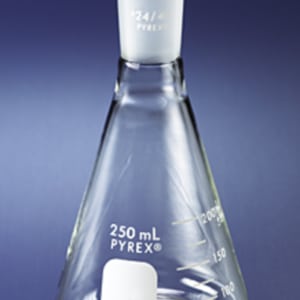 PYREX® 500 mL Narrow Mouth Erlenmeyer Flask with 24/40 Standard Taper Joint